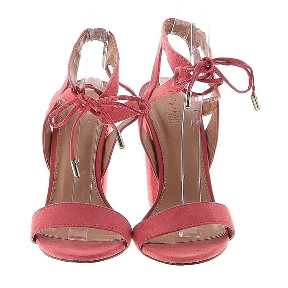 Charlotte Russe Jennie - 02 Block Heel 8 Coral - Picture 2 of 2